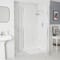 Box Doccia Angolare Tradizionale con Doppia Porta e Piatto Doccia - Scelta di Misure - Langley