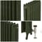 Radiatore Tradizionale in Ghisa a 2 Colonne - Alto 950mm - Finitura Verde Duck Green di Farrow & Ball - Charlotte