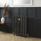 Radiatore Tradizionale in Ghisa a 2 Colonne - Alto 950mm - Finitura Grigio Scuro Railings di Farrow & Ball - Charlotte