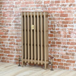 Radiatore Tradizionale in Ghisa Alto 860mm - Oro Bruciato - Disponibile in Diverse Misure - Mercury
