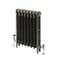 Radiatore Tradizionale in Ghisa a 3 Colonne - Alto 660mm - Finitura Metallo Grezzo Lucidato - Mercury