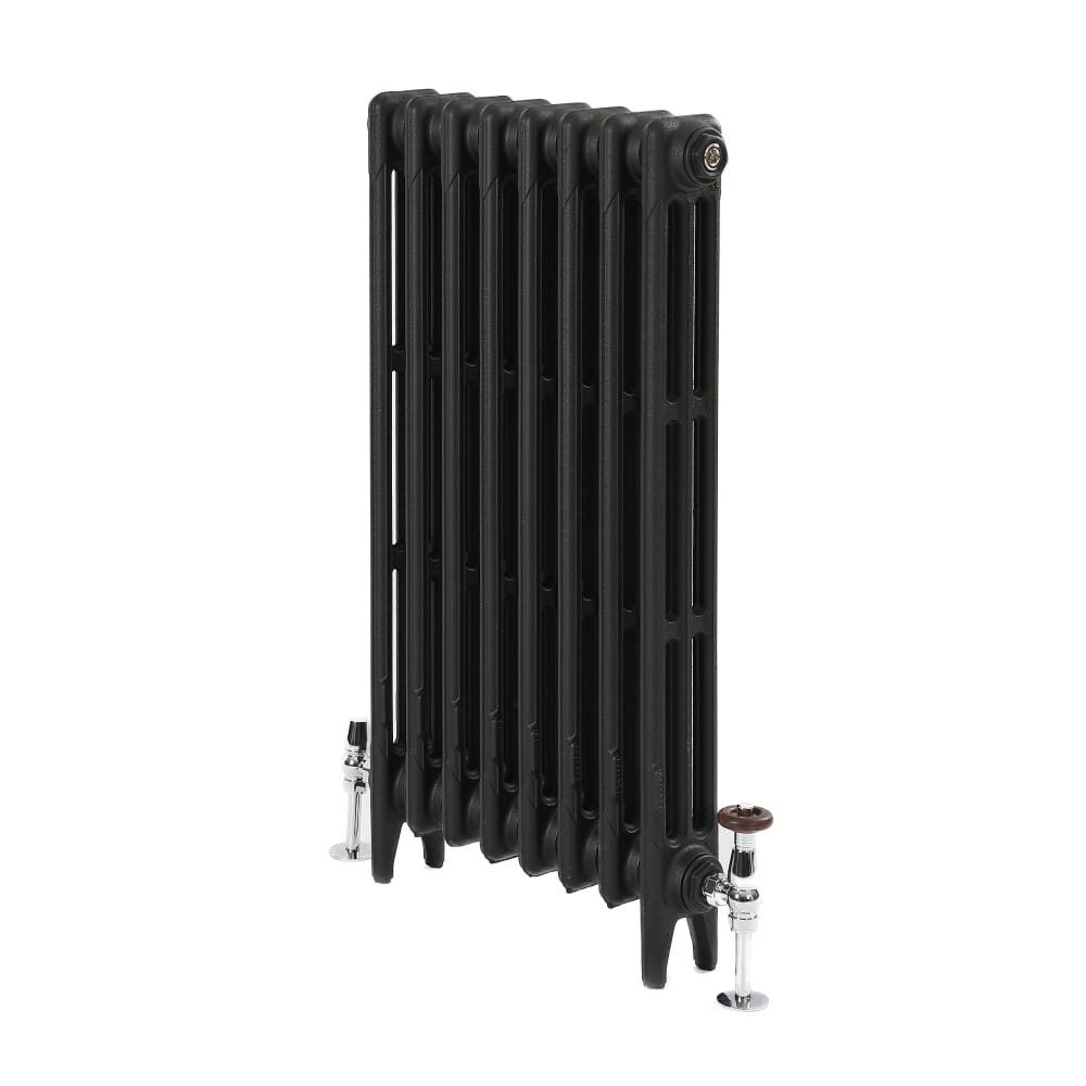 Radiatore in Ghisa - 3 Colonne - Altezza 760mm - Nero Ardesia - Disponibilità di Diverse Misure - Mercury