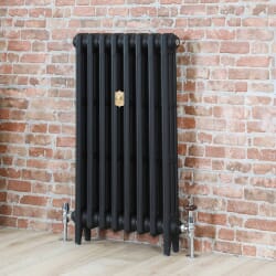 Radiatore Tradizionale in Ghisa Alto 860mm - Nero Ardesia - Disponibile in Diverse Misure - Mercury