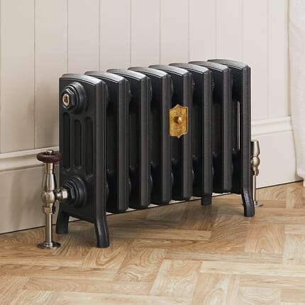 Radiatore Tradizionale in Ghisa Alto 357mm -  Argento Antico - Disponibile in Diverse Misure - Isabel