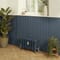 Radiatore Tradizionale in Ghisa a 4 Colonne - Alto 357mm - Finitura Blu Hague Blue di Farrow & Ball - Isabel