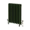 Radiatore Tradizionale in Ghisa a 4 Colonne - Alto 660mm - Finitura Verde Duck Green di Farrow & Ball - Isabel