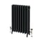 Radiatore Tradizionale in Ghisa a 4 Colonne - Alto 760mm - Finitura Grigio Scuro Railings di Farrow & Ball - Isabel