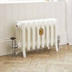 Radiatore Tradizionale in Ghisa Alto 357mm - Bianco Porcellana - Disponibile in Diverse Misure - Isabel