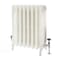 Radiatore in Ghisa - 4 Colonne - 660mm Altezza - Bianco Porcellana - Scelta di Dimensioni - Isabel
