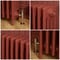 Radiatore Tradizionale in Ghisa a 4 Colonne - Alto 357mm - Finitura Rosso Mattone Eating Room Red di Farrow & Ball - Isabel