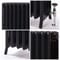 Radiatore in Ghisa - 4 Colonne - 760mm Altezza - Nero Ardesia - Scelta di Dimensioni - Isabel