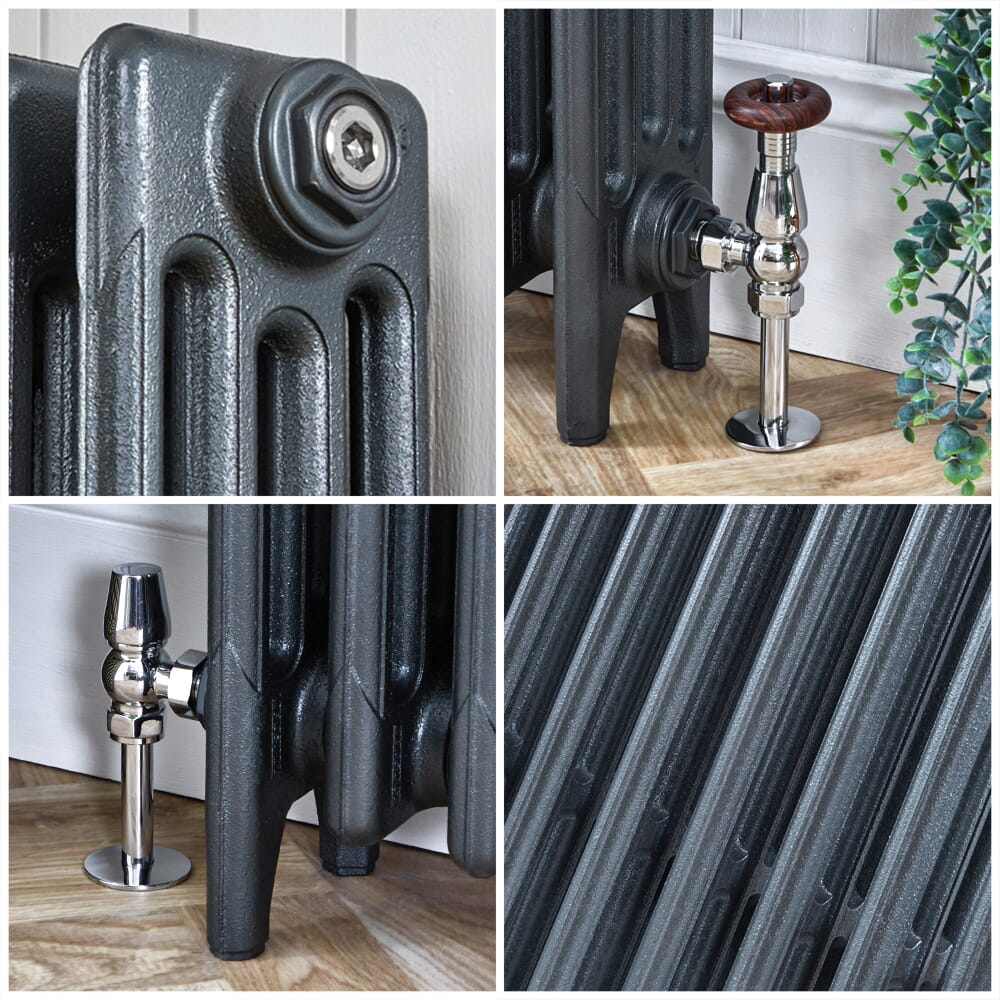 OcCre Colonna In Ghisa 8mm Per Modellismo Navale – 20 Unità, Finitura Rame Anticato, Zama, Rif. 17011 - 3