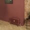 Radiatore Tradizionale in Ghisa a 4 Colonne - Alto 560mm - Finitura Rosso Mattone Eating Room Red di Farrow & Ball - Mercury