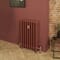 Radiatore Tradizionale in Ghisa a 4 Colonne - Alto 760mm - Finitura Rosso Mattone Eating Room Red di Farrow & Ball - Mercury