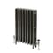 Radiatore Tradizionale in Ghisa a 4 Colonne - Alto 960mm - Finitura Metallo Grezzo Lucidato - Mercury
