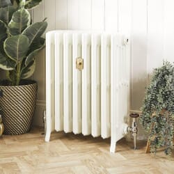 Radiatore Tradizionale in Ghisa Alto 660mm - Bianco Porcellana - Disponibile in Diverse Misure - Isabel