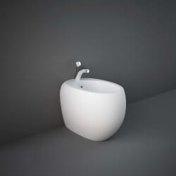Bidet Filo Parete Moderno - Bianco Opaco - Hudson Reed x RAK Cloud
