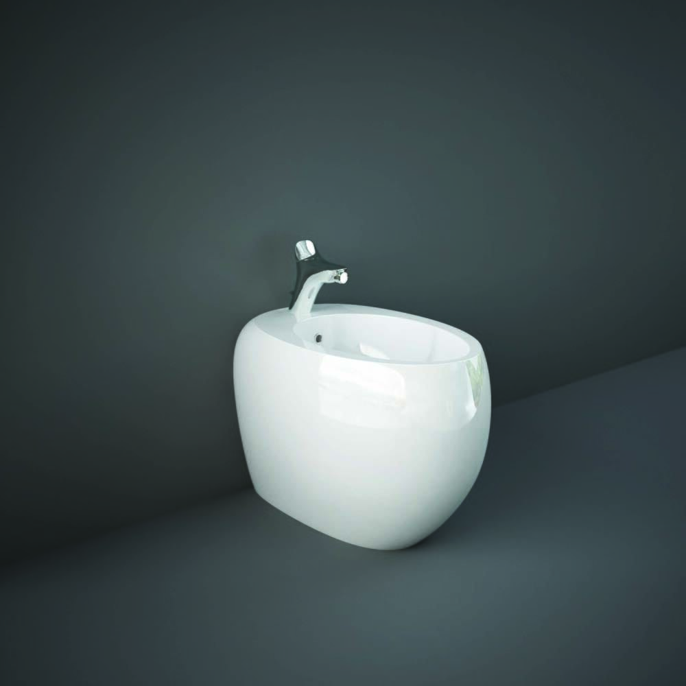 Bidet a Parete Moderno - Bianco Lucido - Hudson Reed x RAK Cloud