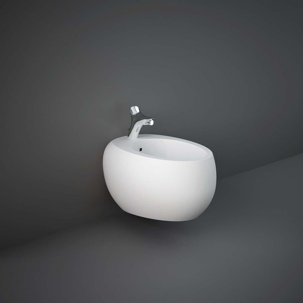 Bidet Filo Parete Moderno - Bianco Opaco - Hudson Reed x RAK Cloud