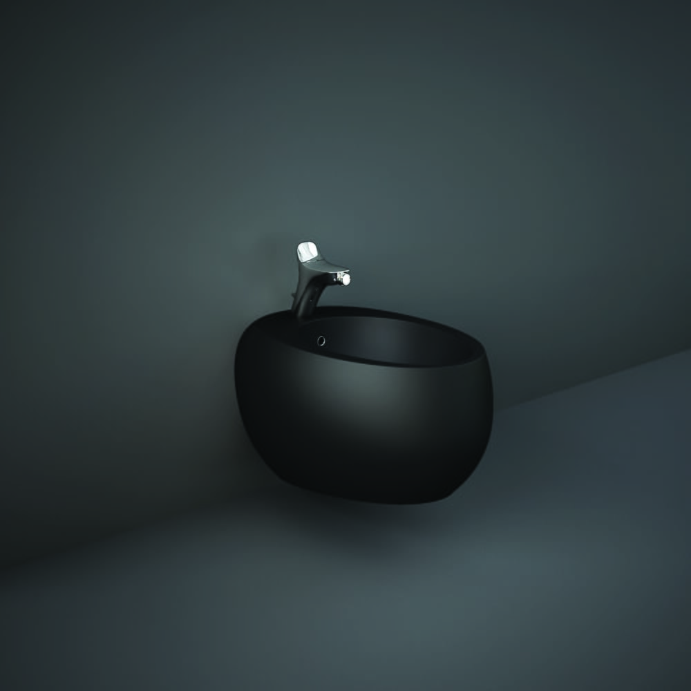 Bidet Sospeso Moderno - Nero Opaco - Hudson Reed x RAK Cloud