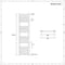 Scaldasalviette Misto Matt Nero Piatto - 1600mm x 500mm - incl. 800 Watt Elemento Elettrico Riscaldante, Raccordo a T e Valvole - Nox
