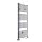 Scaldasalviette Misto Antracite Piatto - 1800mm x 500mm - incl. 1000 Watt Elemento Riscaldante, Raccordo a T e Valvole -Artle