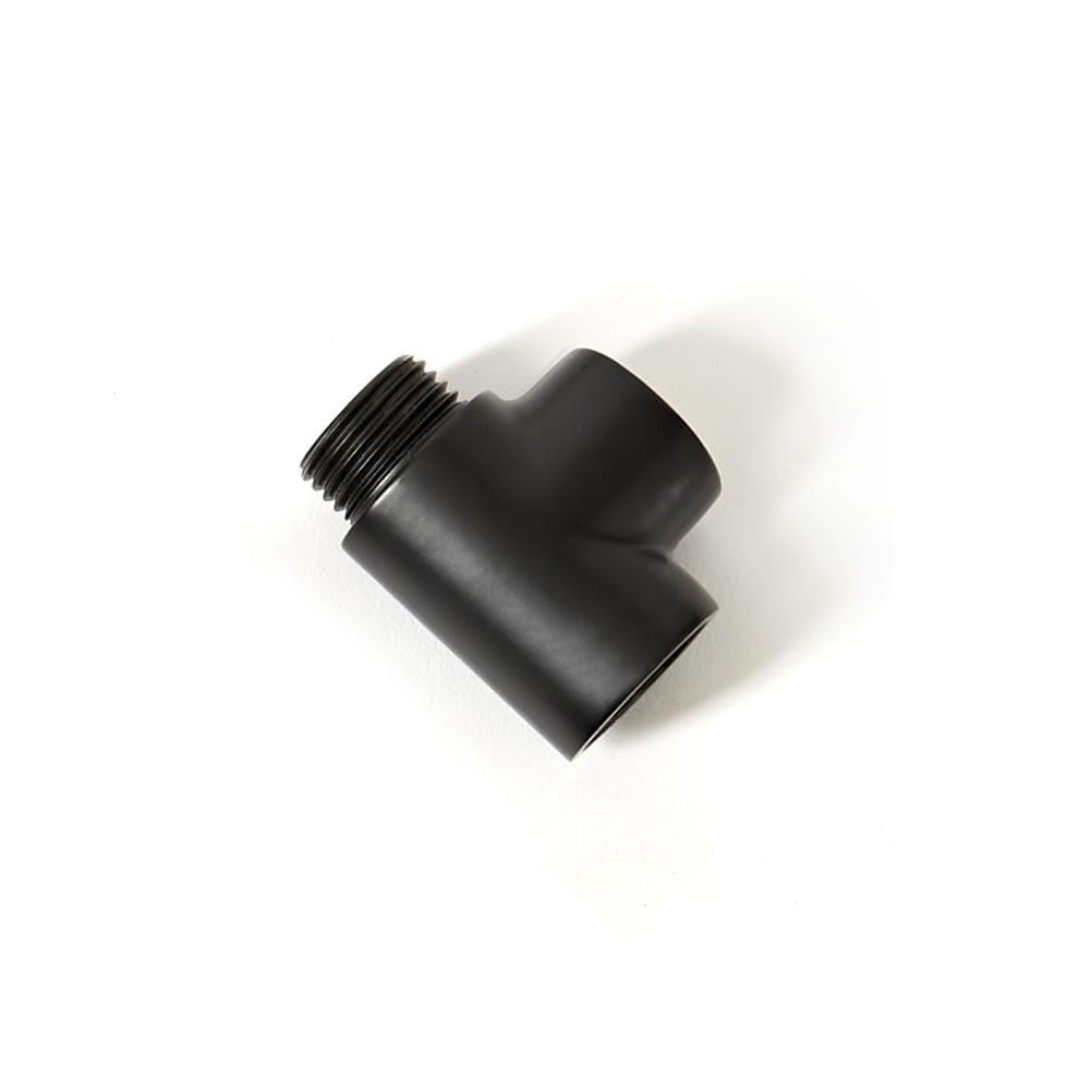 Raccordo a T per Scaldasalviette Misto – Nero