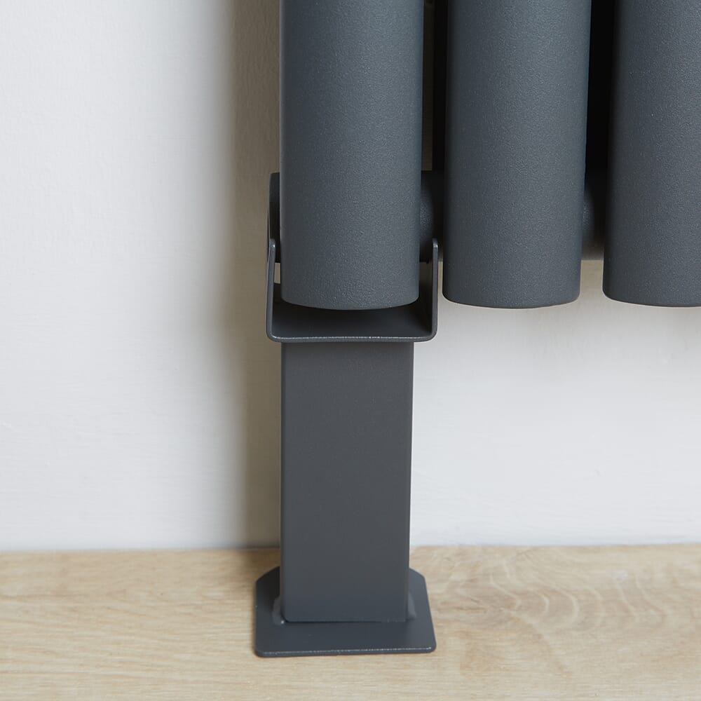 Coperte Per Radiatori Piedini di Supporto per Radiatori Verticali Sloane e Savy colore Antracite