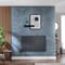Radiatore Elettrico di Design Orizzontale - Antracite - 635mm x 1000mm (Pannello Singolo) - con Elemento Elettrico Termostatico Wi-Fi - Revive - ECOSO by Hudson Reed