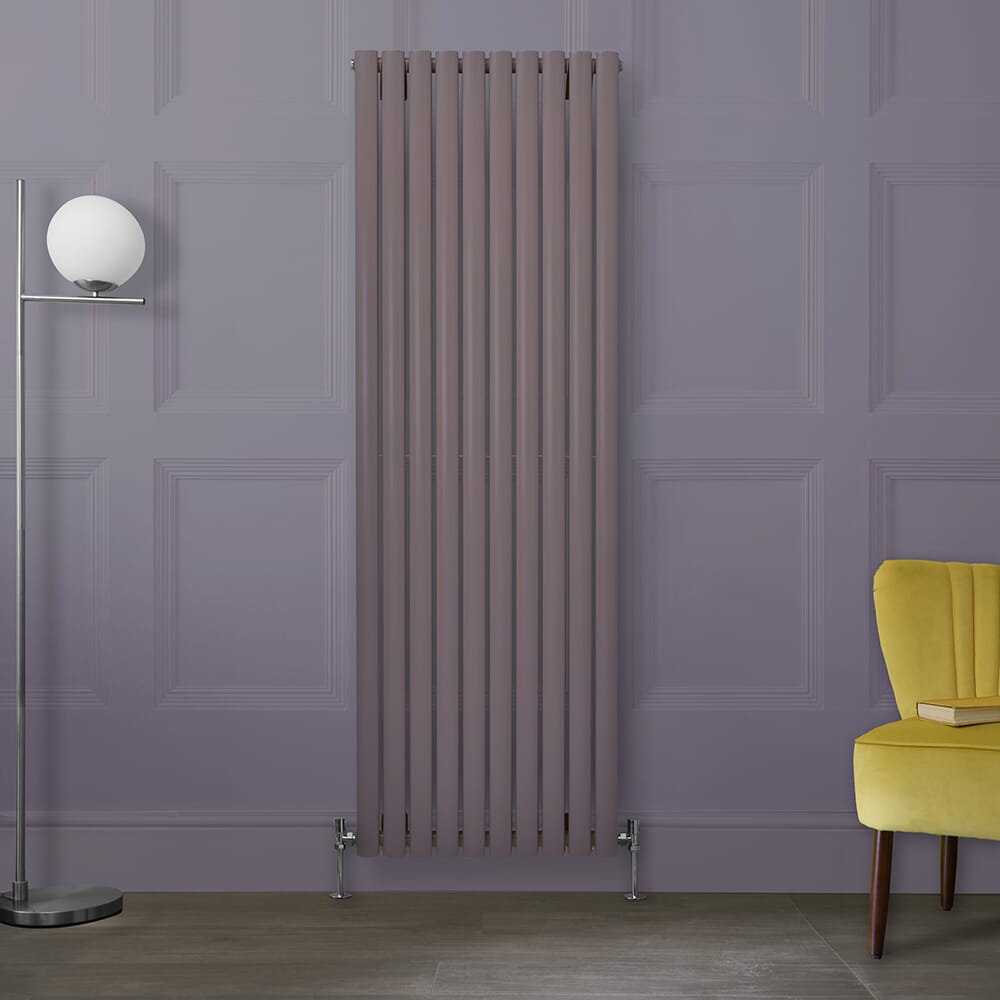 Radiatore di Design Verticale con Pannello Singolo o Pannello Doppio - Scelta di Colori Classici e Misure - Revive