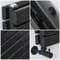 Radiatore di Design Orizzontale Moderno - Pannello Doppio - Nero - 354mm x 1600mm - Sloane