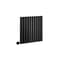 Radiatore Elettrico di Design Orizzontale - Nero - Scelta di Dimensioni e Termostato Wi-Fi - Opzioni a Presa Elettrica e Cablate - Revive - ECOSO by Hudson Reed