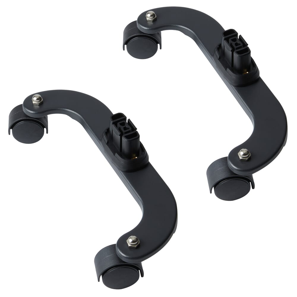 Piedini da Appoggio con Ruote per Radiatori Elettrici ad Inerzia con Nucleo in Ceramica - Scelta di Finiture - Kera - ECOSO by Hudson Reed