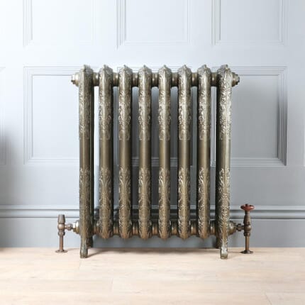 Radiatore Tradizionale in Ghisa 768mm - Ottone Antico - Charlotte - Disponibile in Diverse Misure