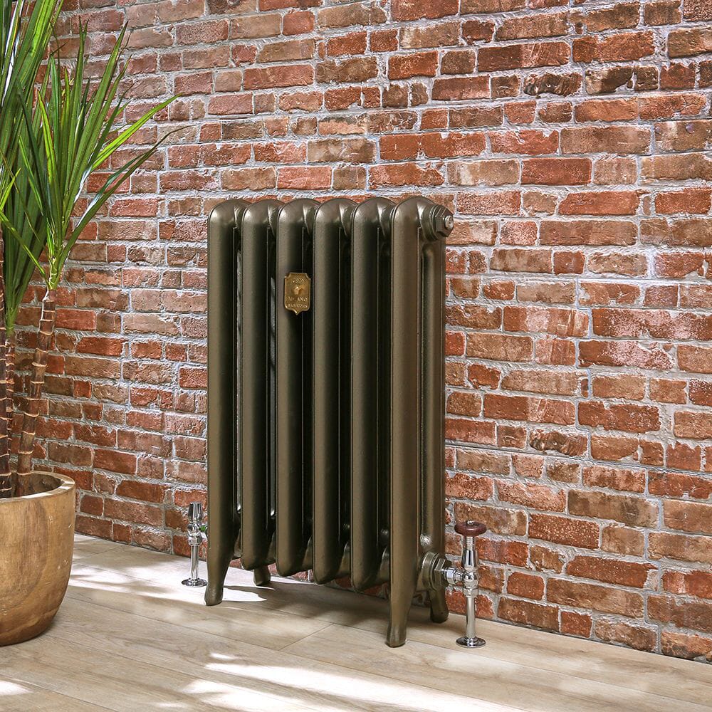 Radiatore in Ghisa a Colonne Ovali - Disponibile in Diverse Misure e Finiture - Erté