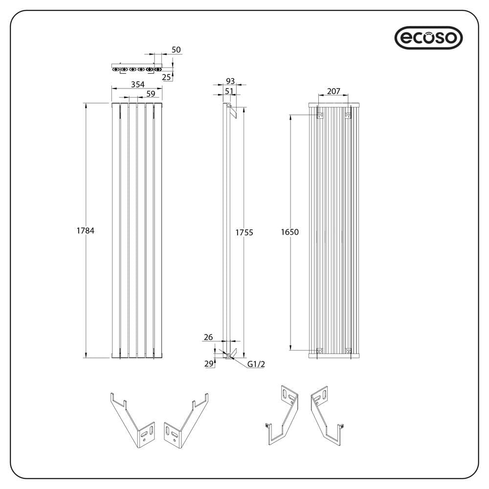 product dimensions
