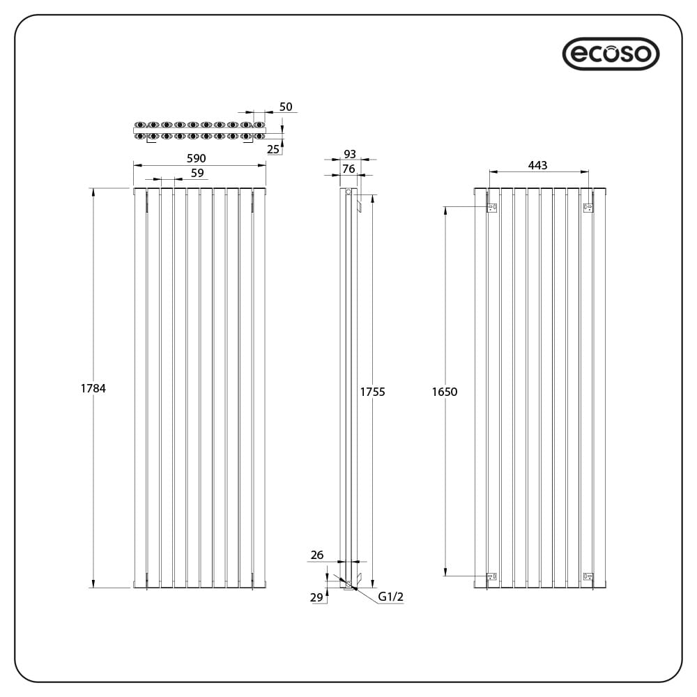 product dimensions