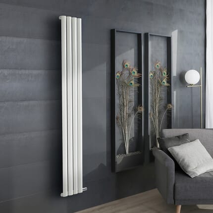 Termoarredo Elettrico Verticale a Calore Secco 1784mm - Scelta di Finiture, Dimensioni e Termostato Wi-Fi - ECOSO Revive Ardus