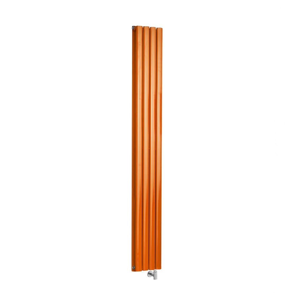 Copertura Radiatore IBEX 10001732 Per KTM 690 Duke / R (2012-2019), In Acciaio Inox Arancione, Protezione Elegante - 4