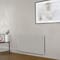 Radiatore Elettrico di Design Orizzontale - Altezza 635mm - Bianco (Pearl White) - Scelta di Dimensioni, Termostato e Copri Cavi - Revive