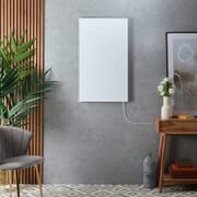 Pannello Riscaldante Elettrico Intelligente a Infrarossi con Cornice Bianca - Scelta di Dimensioni - Teplo - ECOSO by Hudson Reed