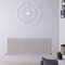 Radiatore di Design Orizzontale Moderno - Pannello Doppio - Grigio Chiaro - 635mm x 1652mm - Revive