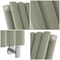Radiatore Elettrico di Design Verticale Verde (Sage Leaf Green) - Scelta di Dimensioni, Termostato e Copri Cavi - Revive - ECOSO by Hudson Reed