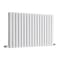 Radiatore di Design Orizzontale Bianco - Colonne Piatte - Sloane