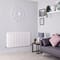 Radiatore di Design Orizzontale Bianco - Colonne Piatte - Sloane