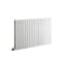 Radiatore Elettrico di Design Orizzontale - Bianco - 635mm Tall - Scelta di Dimensioni e Termostato Wi-Fi - Opzione con Presa Elettrica o Cablata - Sloane - ECOSO by Hudson Reed