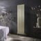 Radiatore Verticale - Piatto - Oro Satinato - 1600 mm x 450 mm (pannello singolo) - Delta