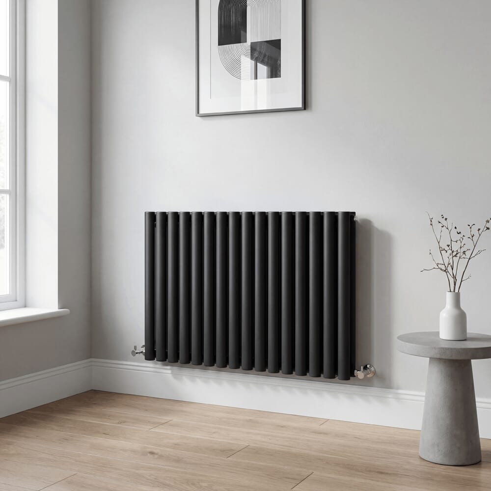 Radiatore di Design Orizzontale - Alt. 595mm - Scelta di Misure e Finiture - Sterling Quinn by Hudson Reed