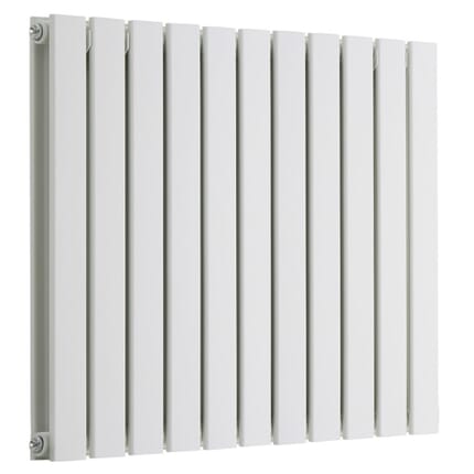 Radiatore di Design Orizzontale Piatto - Alto 595mm - Scelta di Finiture e Larghezze - Sterling Arlie by Hudson Reed