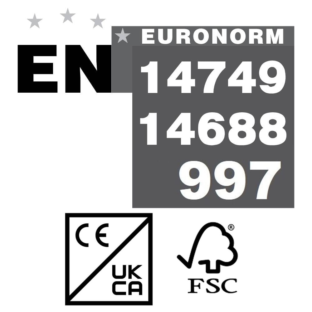 Set da Bagno con Mobile Tradizionale Grigio Chiaro da 400mm con Lavabo e Mobile WC con Sanitario Filo Parete Sandford - Scelta delle Maniglie - Warwick